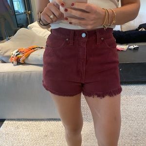 Levi’s denim shorts